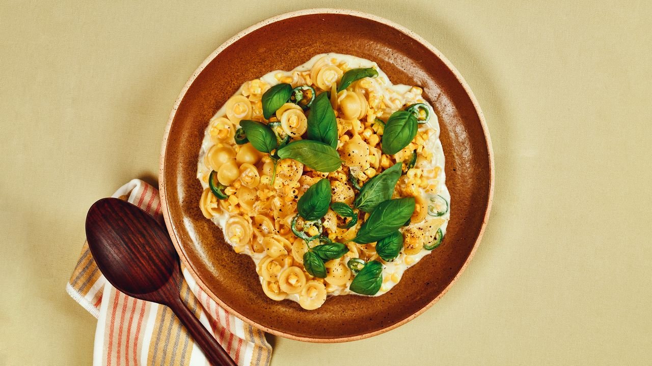 Buttermilk Corn Pasta Recipe | Epicurious