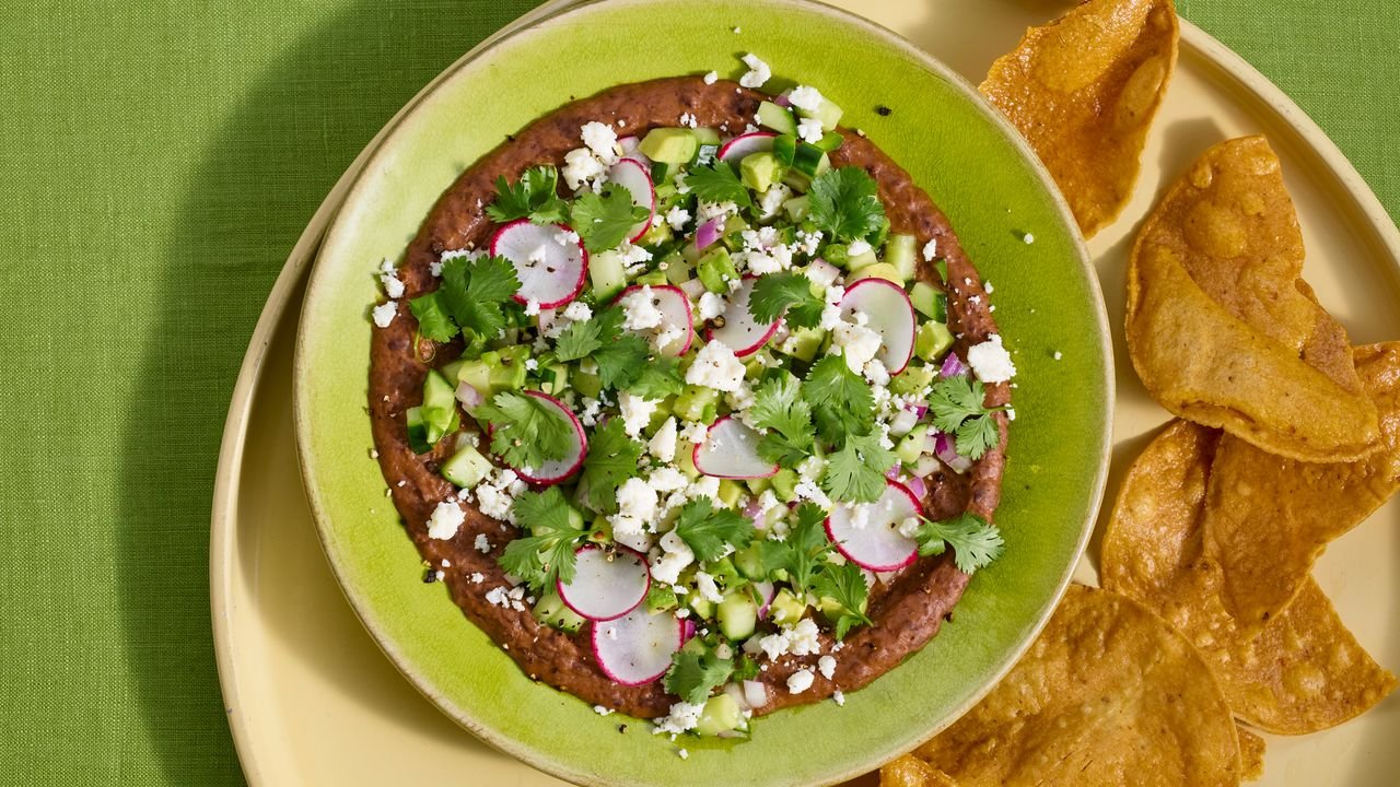 Cucumber and Avocado Salad Bean Dip Recipe