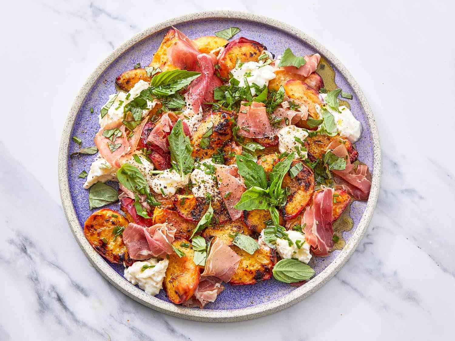 Step Aside Steak, This Grilled Peach and Burrata Salad Is Dominating My Summer Cookouts Step Aside Steak, This Grilled Peach and Burrata Salad Is Dominating My Summer Cookouts