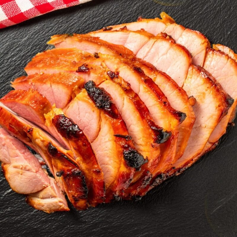 Traeger Smoked Ham - Easy Glazed Ham