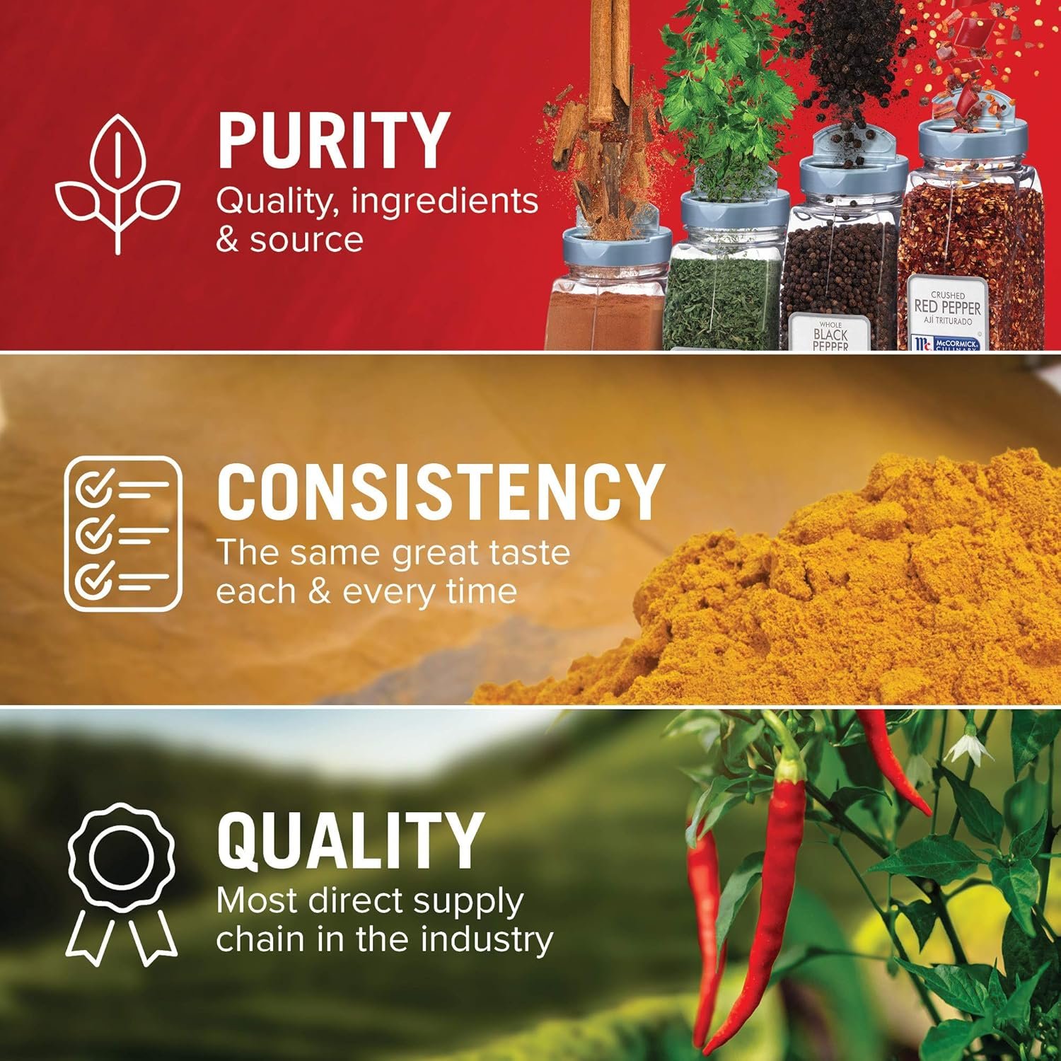 McCormick Culinary Mesquite Barbecue Seasoning, 26 oz - One 26 Ounce Container of Mesquite Seasoning Rub, Best on Pork Sandwiches, Ribs, Briskets, or as Meat Tenderizer Seasoning - Image 4