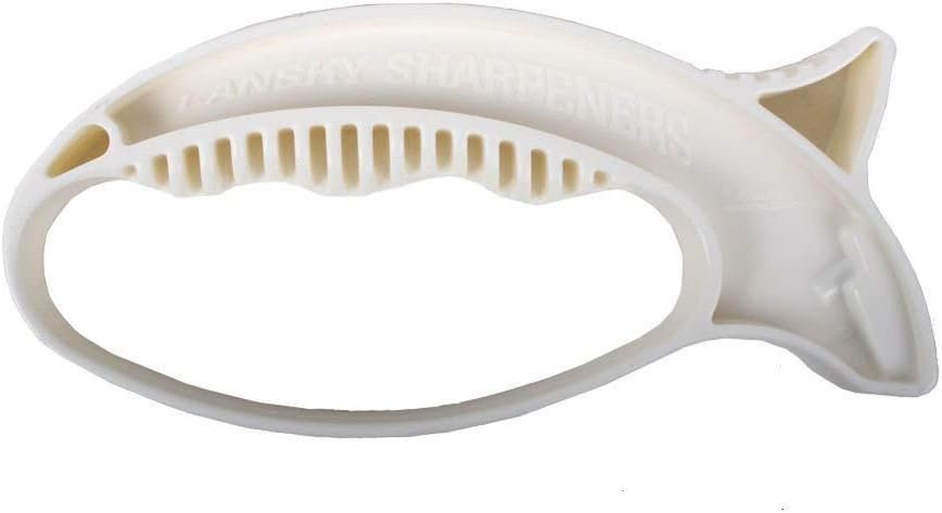 Lansky Quick Edge Fillet & Bait Knife Sharpener with Replaceable Carbide Element (White) - LSTCF - Image 2