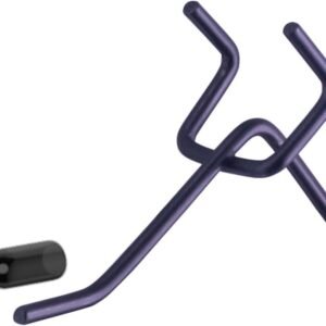 KINOMI 38 Pieces 2 Inch Black Pegboard Hooks Heavy Duty Pegs Pegboard Accessories for 1/4 in and 1/8 in Peg Boards in Garages, Tool Sheds, Basements etc