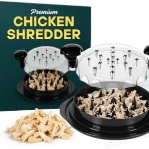 Chicken Shredder Tool Twist Pro – Large Meat Shredder for Chicken Breast, Pulled Pork, Beef with Upgraded Stainless Steel Spikes BPA-Free Kitchen Essentials Gadgets
