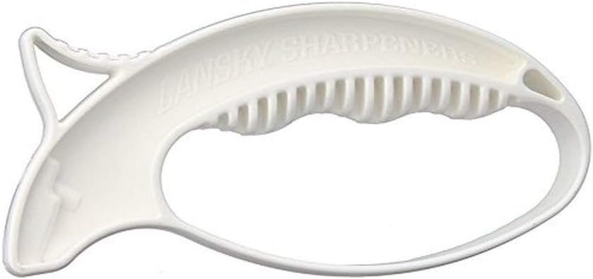 Lansky Quick Edge Fillet & Bait Knife Sharpener with Replaceable Carbide Element (White) - LSTCF