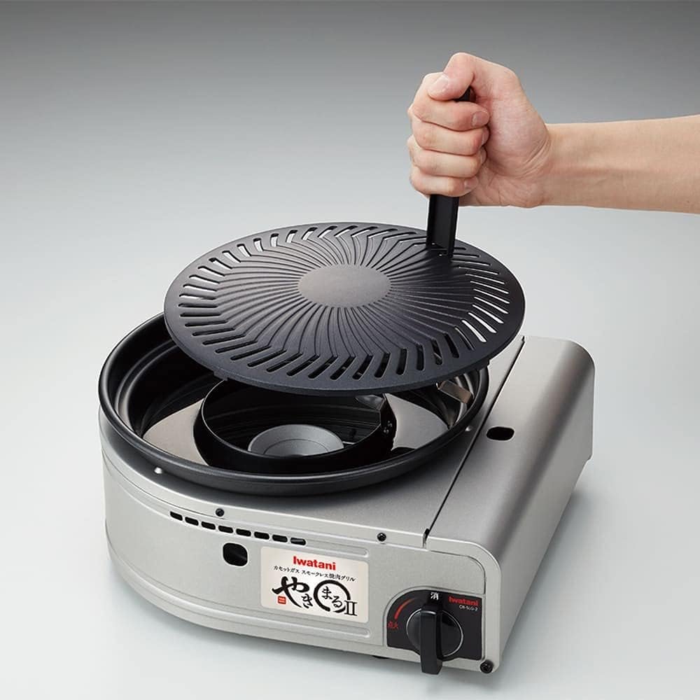 Iwatani Cassette Gas BBQ Grill YAKIMARU II, CB-SLG-2 - Image 2