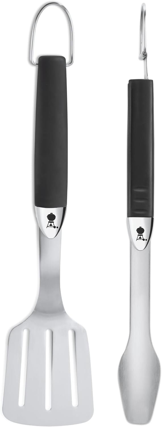 Weber Original Portable 2-Piece Stainless Steel Tool Set - Image 3
