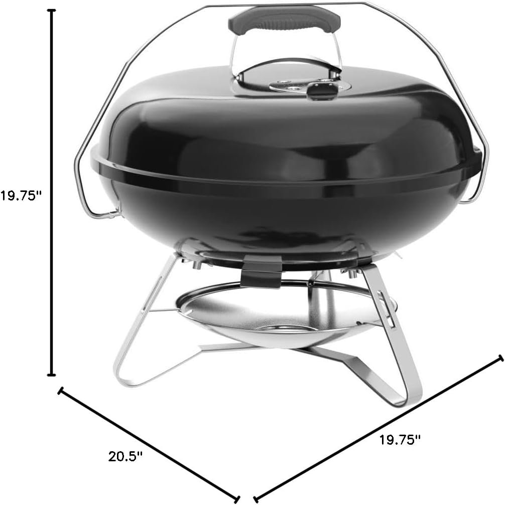 Weber Jumbo Joe Charcoal Grill 18 Inch Black - Image 3