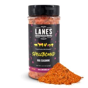 Lane’s Spellbound Pork Rub Seasoning, All-Natural BBQ Seasoning Rib Rub, Premium Butt Rub Seasoning & Sweet BBQ Rubs for Smoking, Made in USA, 11.7 Oz