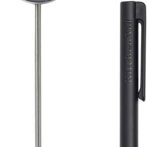 KitchenAid KQ904 Digital Instant Read Kitchen and Food Thermometer, TEMPERATURE RANGE: -40F to 482F, Black