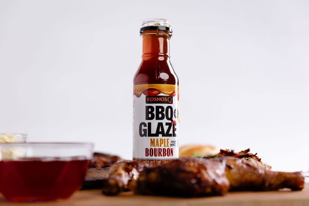 Kosmos Q Maple Bourbon BBQ Glaze, Sweet & Sticky BBQ Sauce for Ribs, Chicken, Pork, or Brisket, Competition-Ready Barbecue Glaze with Real Maple Syrup & Kentucky Bourbon, American Made, 15.5 Oz Bottle - Image 7