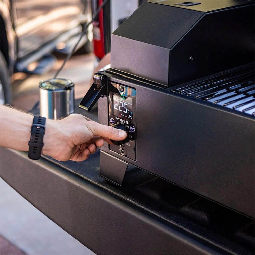 Pit Boss PB150PPG Table Top Wood Pellet Grill, Black - 11091 - Image 5