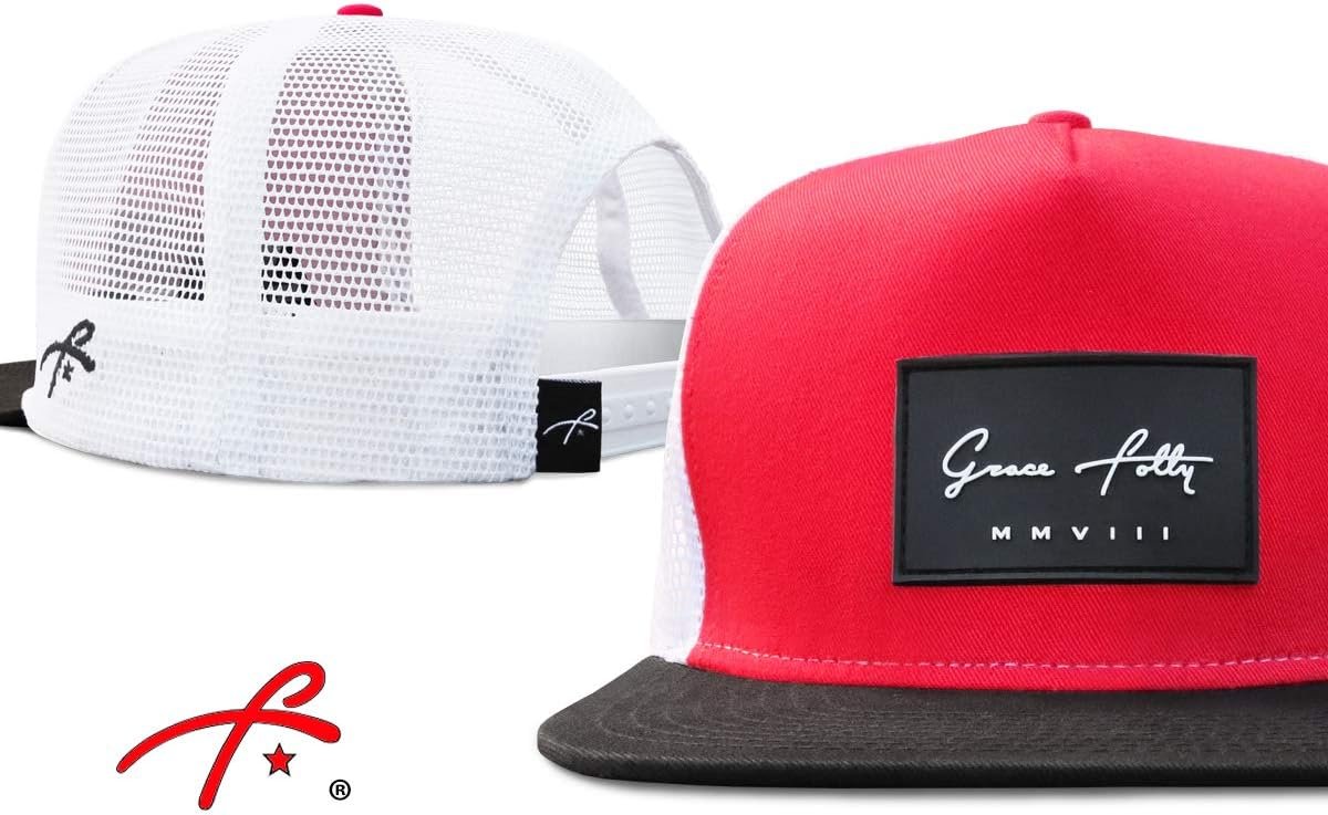 Grace Folly Trucker Hat for Men & Women. Snapback Mesh Caps - Image 2