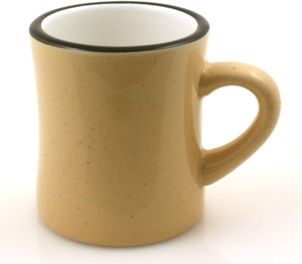 Ceramic Diner Campfire Mug, 10oz (Single) (Sand)