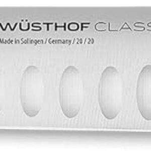 Wüsthof Classic 8 Inch Hollow Edge Carving Knife, Silver