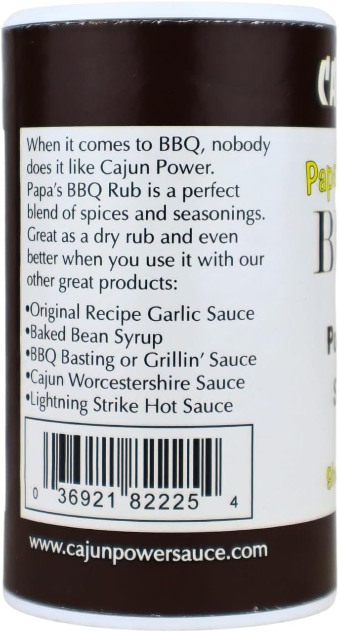Cajun Power Papa's BBQ Rub 8oz - Image 3