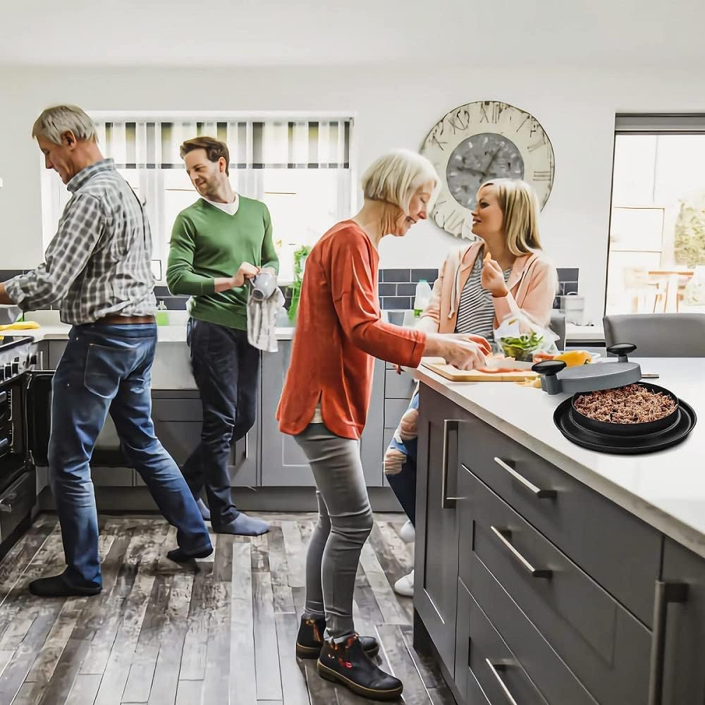 AHILAS Chicken Shredder Shred Machine, Alternative to Bear Claws Meat Shredder for Pulled Pork Red Beef and Chicken (Gray) - Image 6