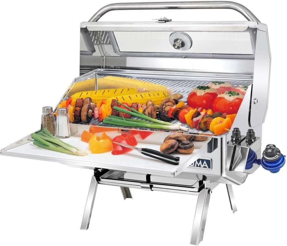 Magma Products, Newport II Infrared Gourmet Series Gas Grill, A10-918-2GS, Multi, One Size - Image 2