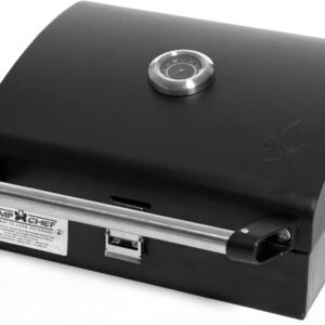 Camp Chef Deluxe BBQ Grill Box – Outdoor Grill Box for Grill Accessories – 14″ x 16″ – Black