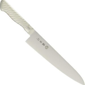 Tojiro FU-889 Chef’s Knife, Made in Japan, 8.3 inches (210 mm), Cobalt Alloy Steel, Double-edged, Chef’s Knife, For Cutting Meat, Easy to Grip Tornado Pattern, All Stainless Steel, Dishwasher