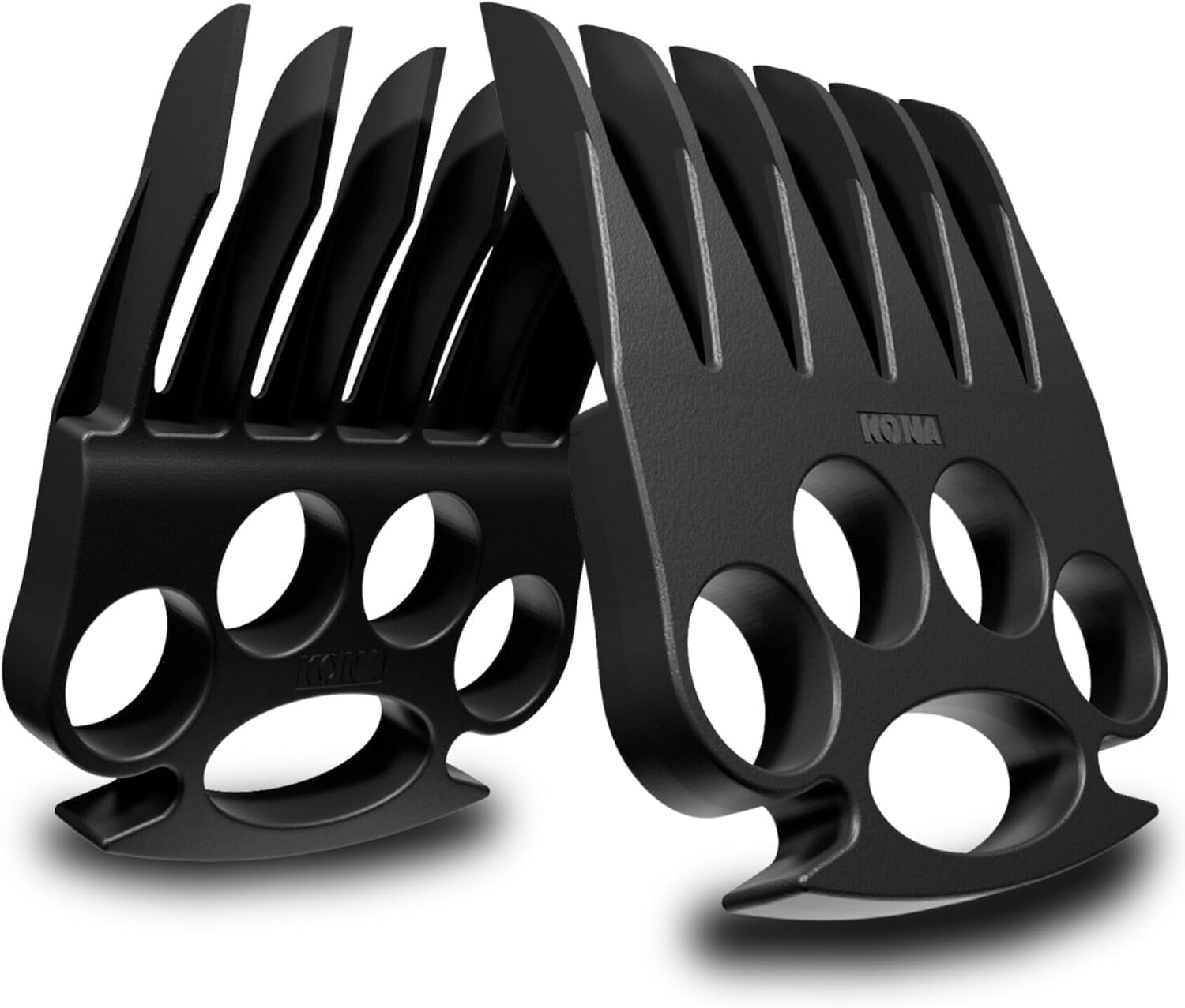 Kona Wolverine Meat Shredder Claws – Heavy Duty Plastic BBQ Meat Claws for Pulled Pork, Chicken, Beef – Strong Grill Tool for Shredding Food – Durable BPA-Free Material