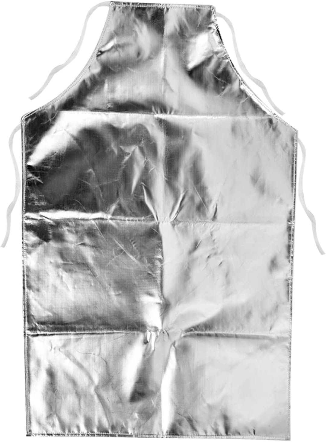 Ejoyous Heat Resistant Apron, Aluminum Foil Apron 1000°C High Temperature Workshop Flame Resistant Working Welding Aprons for Kitchen Cooking BBQ Grilling - Image 6