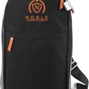 Chef Knife Bag (21+ Slots) is Padded, Includes a Padlock, Holds 21 Knives PLUS Your Knife Steel, a Zipped Tool Pouch, and More. Our Professional Line Knife Carrier Includes Name Card Holder (Bag Only)