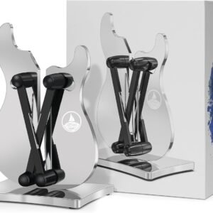 Professional Knife Sharpener, Stainless Steel Sharpening Tool for Kitchen Knives with Self-Adjusting Angle, 3-Action Quick Edge Manual Sharpener with Straight Blade Knives for Chefs & Home Use