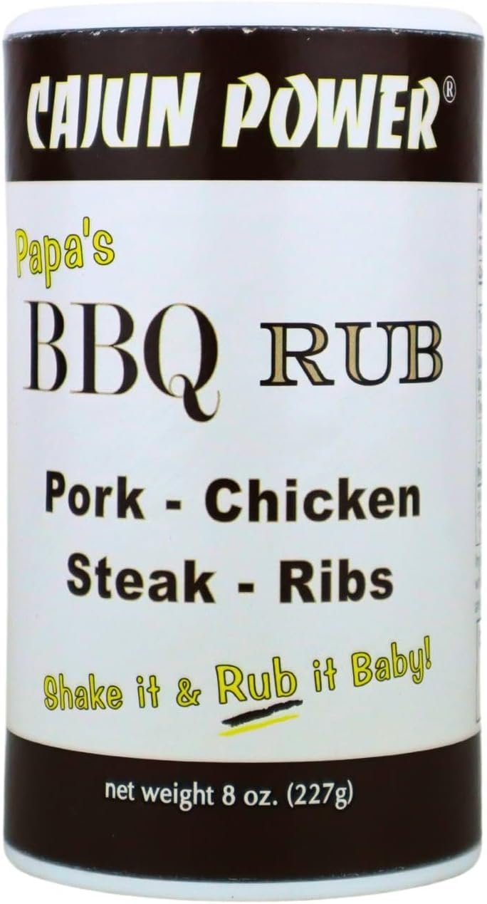 Cajun Power Papa's BBQ Rub 8oz