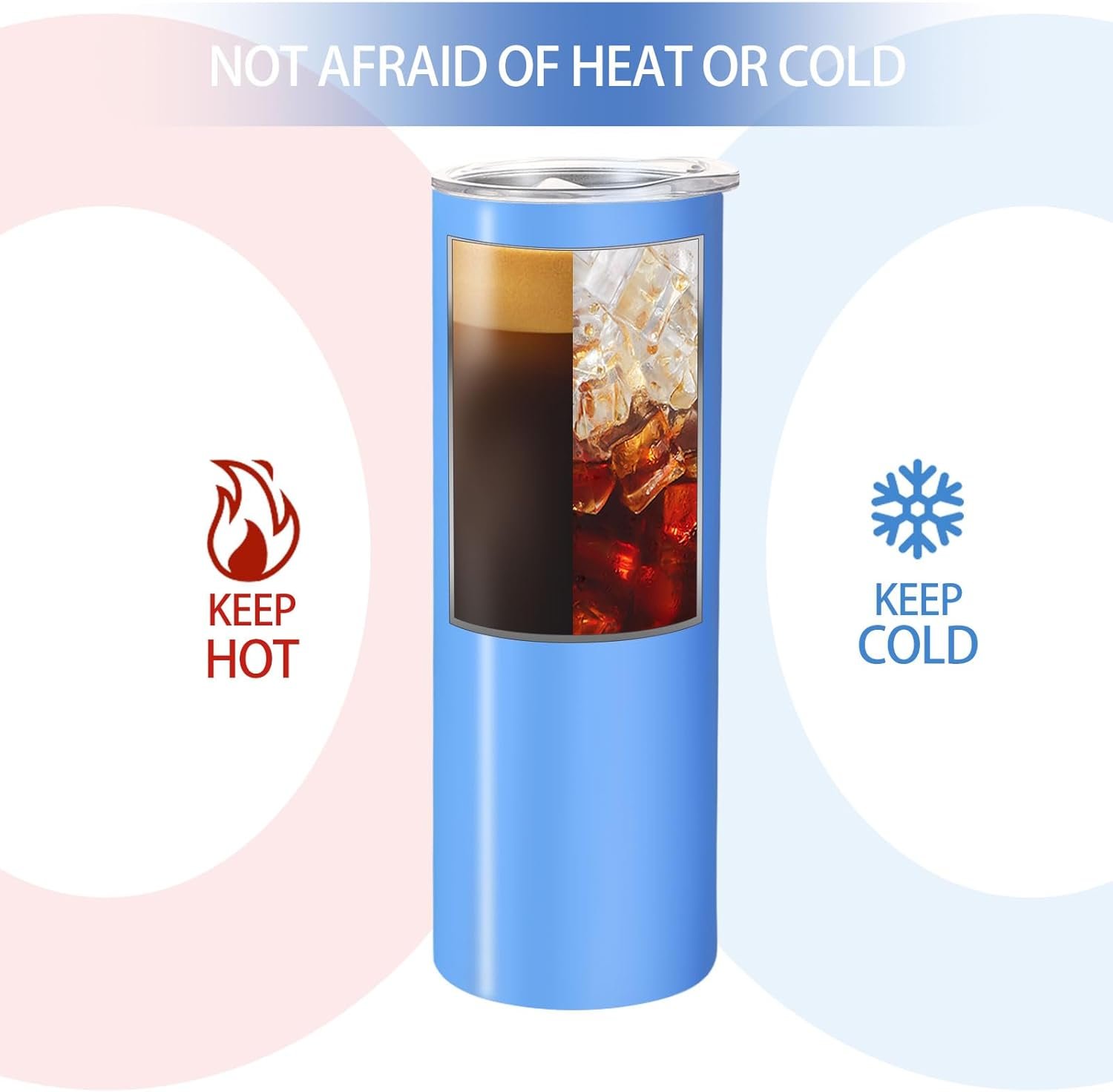 16 Pack Skinny Tumblers 20oz Bulk Straight Stainless Steel Double Wall Vacuum Insulated Tumbler with Lid and Straw & Silicone Base for Travel, DIY, 16 Colors - Image 4