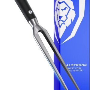 Dalstrong Meat Fork – 7 inch – The Impaler – Dual-Prong Carving & BBQ Fork – High Carbon Stainless Steel – G10 Garolite Handle – Professional Barbecue Carving Fork – Kitchen Utensils