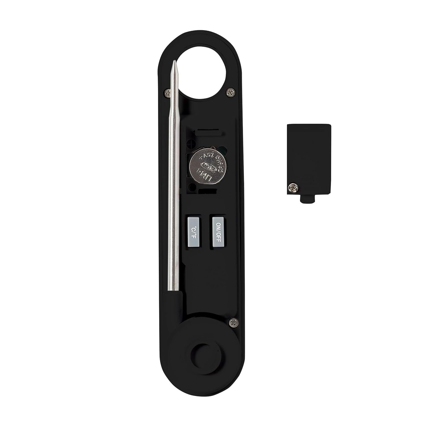 Taylor 1476 Instant Read Digital Meat Food Grill BBQ Cooking Kitchen Thermometer, Tailgating and Grilling Compact Folding Probe, Black - Image 6