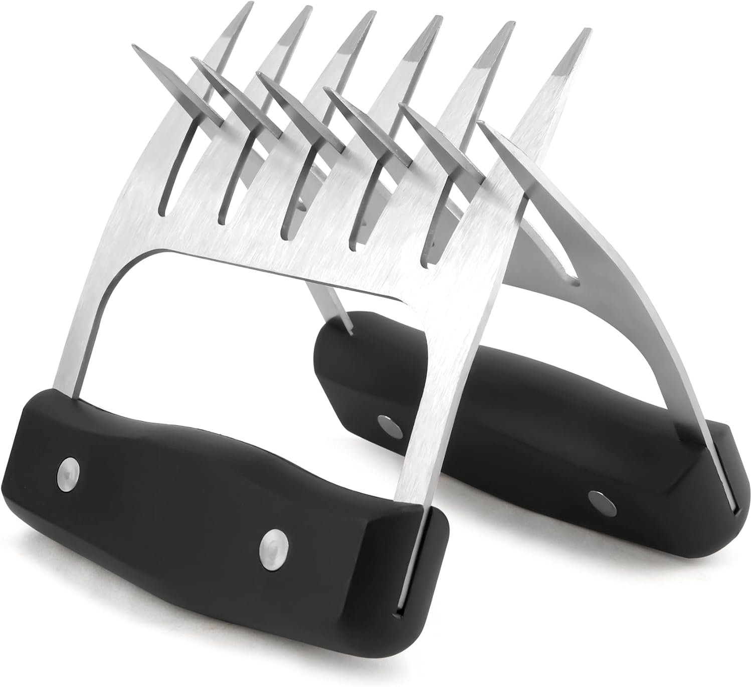 Meat Shredder Claws, Meat Claw Stainless Steel Meat Shredder Claws Pulled Pork Claw for Shredding Handing Carving Food Shredding Meat, BBQ Smoker Grilling Accessories Gift for Dad on Father's Day