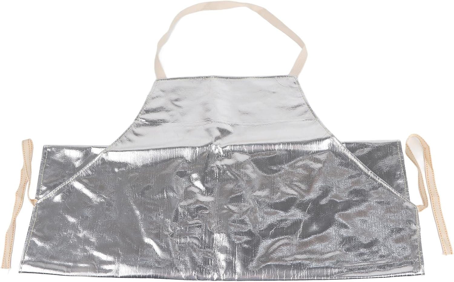 Ejoyous Heat Apron, Aluminum Foil Apron 1000°C Heat High Temperature Working Apron for Welding Manufacturing Industry Home Cooking BBQ - Image 8