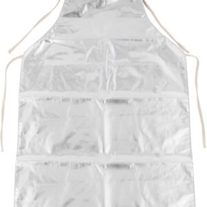 Heat Resistant Apron，Aluminum Foil Apron High Temperature Work Apron Anti Thermal Radiation 1000°C