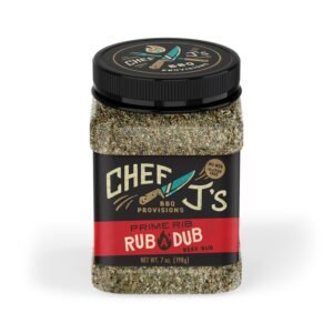 Chef J’s BBQ Provisions Prime Rib Rub a Dub, Beef Rub, 7 oz