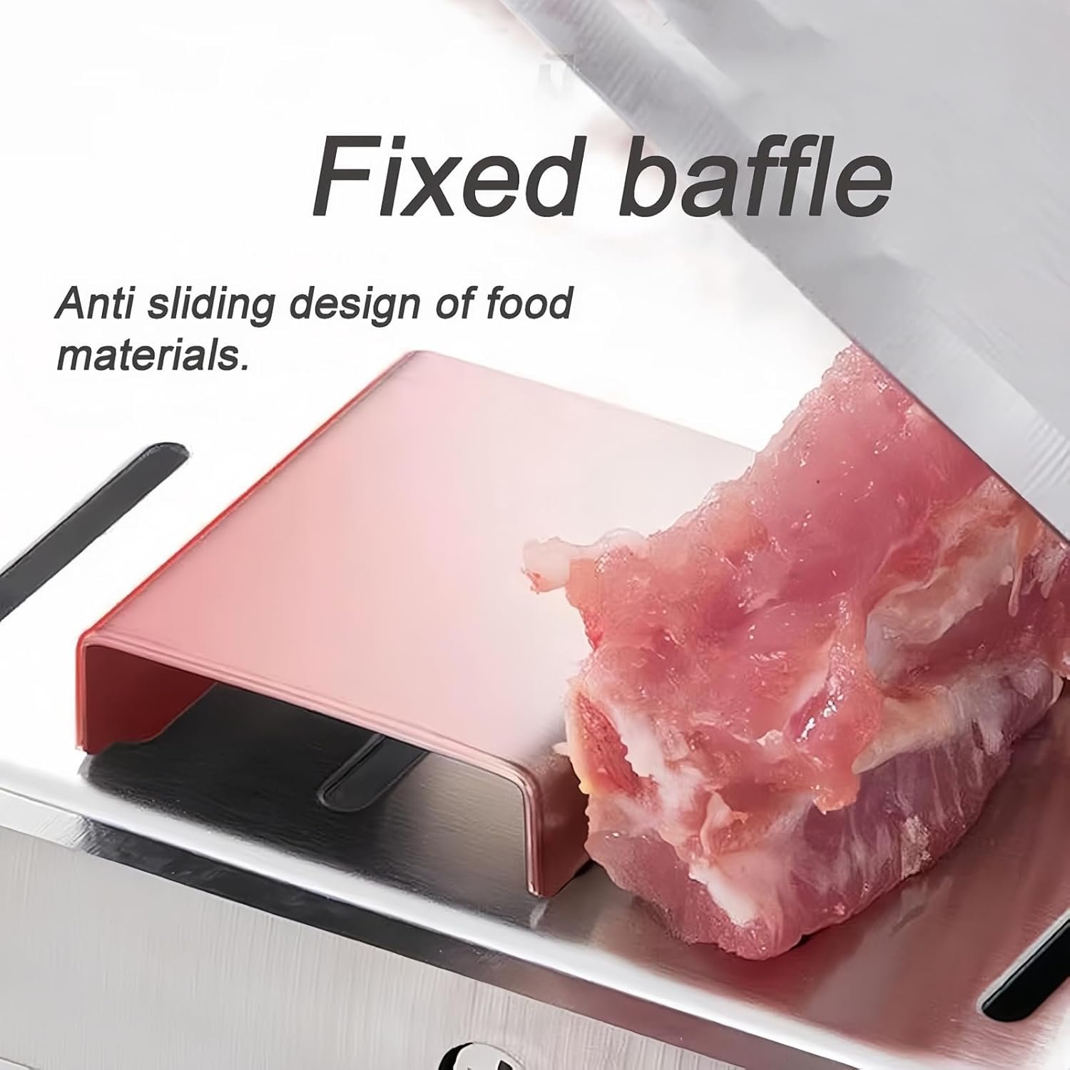 YOUMEHE 20 Inches - Stainless Steel Bone Cutter, 2 Sharp Blades-Replaceable blades, Meat Cutter for Frozen Chicken Fish or Steak, Manual Meat Slicer, Home and Commercial Cooking - Image 5