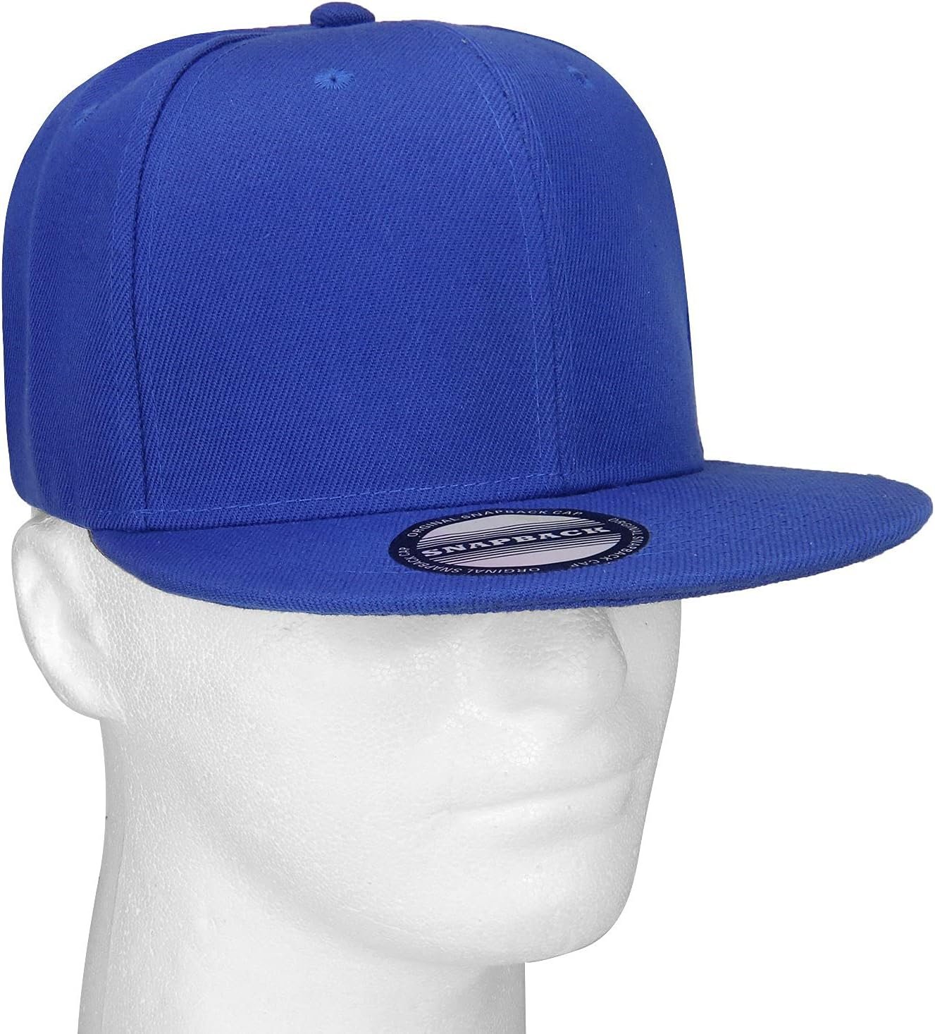 Falari Wholesale 12 Pack Snapback Hat Cap Hip Hop Style Flat Bill Blank Solid Color Adjustable Size - Image 6