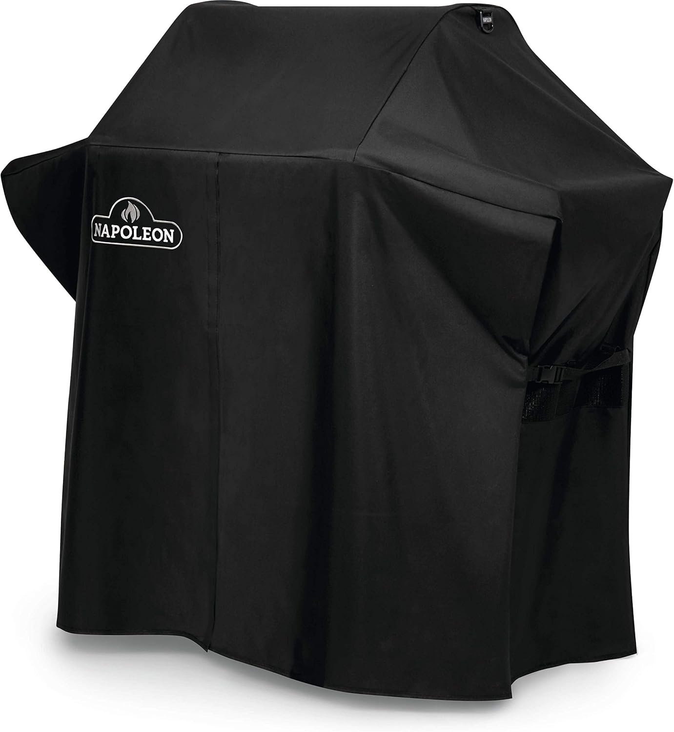 Napoleon Premium BBQ Grill Cover For Small BBQ Grills, Fits Napoleon Rogue 365 Series, Black Cover, Water Resistant, UV Protected, Air Vents - Image 3