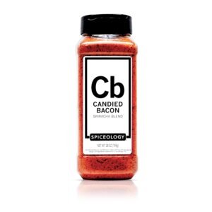 Spiceology – Candied Bacon Sriracha Spice Blend & Rub – Use On: Salmon, Sweet Potatoes, Chicken, Pork, Couscous, Sauces, and Vegetables – 28 oz