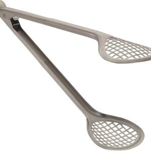 Cuisipro Stainless Steel Wide Grill/Fry Tongs, 12-Inch