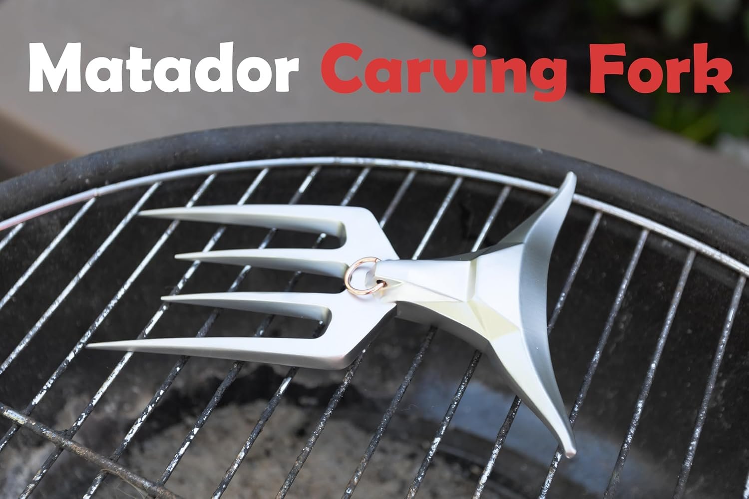 Outset El Matador Meat Fork For Slicing, Carving, and Serving - Image 3