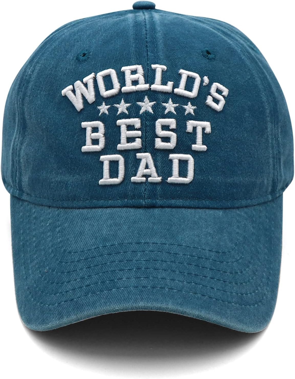 Dad Hats for Men and Women - Father's Day Gifts from Daughter Son - World's Best Dad Hat for Father, Daddy, Step Dad