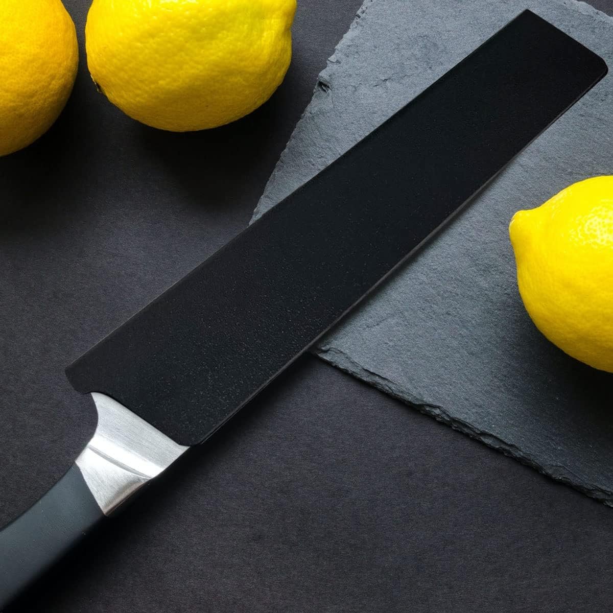 Universal Knife Edge Guards Set, Non-Scratch Felt Lining Kitchen Knives Covers,Universal Blade Edge Cover Guards for Chef Knives, Protect More Durable on Your Blades(4Pcs)- Knives Not Included - Image 3