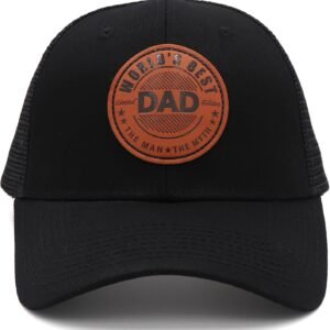 Gift for Dad Hat Father’s Day Breathable Mesh Trucker Hat for Men from Daughter Lightweight Summer Hat for Men Dad Caps Hats