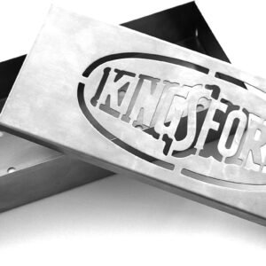 Kingsford Stainless Steel Smoker Box for Grill | Smoking Box for All Grills | Heavy Duty BBQ Accessories | Easy Way to Turn Any Grill Into A BBQ Smoker