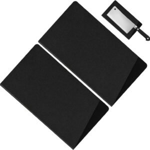 Knife Guards, 2pcs 8in Universal Knife Edge Guards, Non-BPA Knife Sheath, Waterproof Abrasion Resistant Felt Lined Knife Cover Sleeves Knife Protectors(2pcs 8″ × 4.5″)