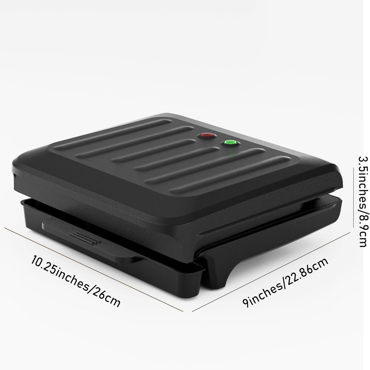 Hot Dogs Machine, Electric Grill with Oil Drip Tray, and Cord Storage, Ideal for Veggie Sausages, BBQ or Sausage, Nonstick Plate for Easy Clean - Image 8