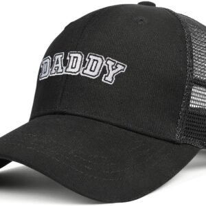 Daddy Hat, Dad Gifts for Birthday for Dad from Daughter, Funny Trucker Hat Baseball Cap