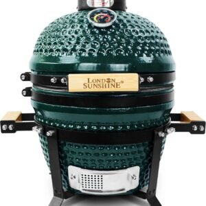 Ceramic Charcoal BBQ Kamado Griller – Portable Tabletop The Cadet Series Smoker